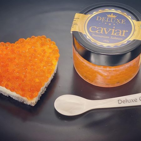 Red Caviar Spoon